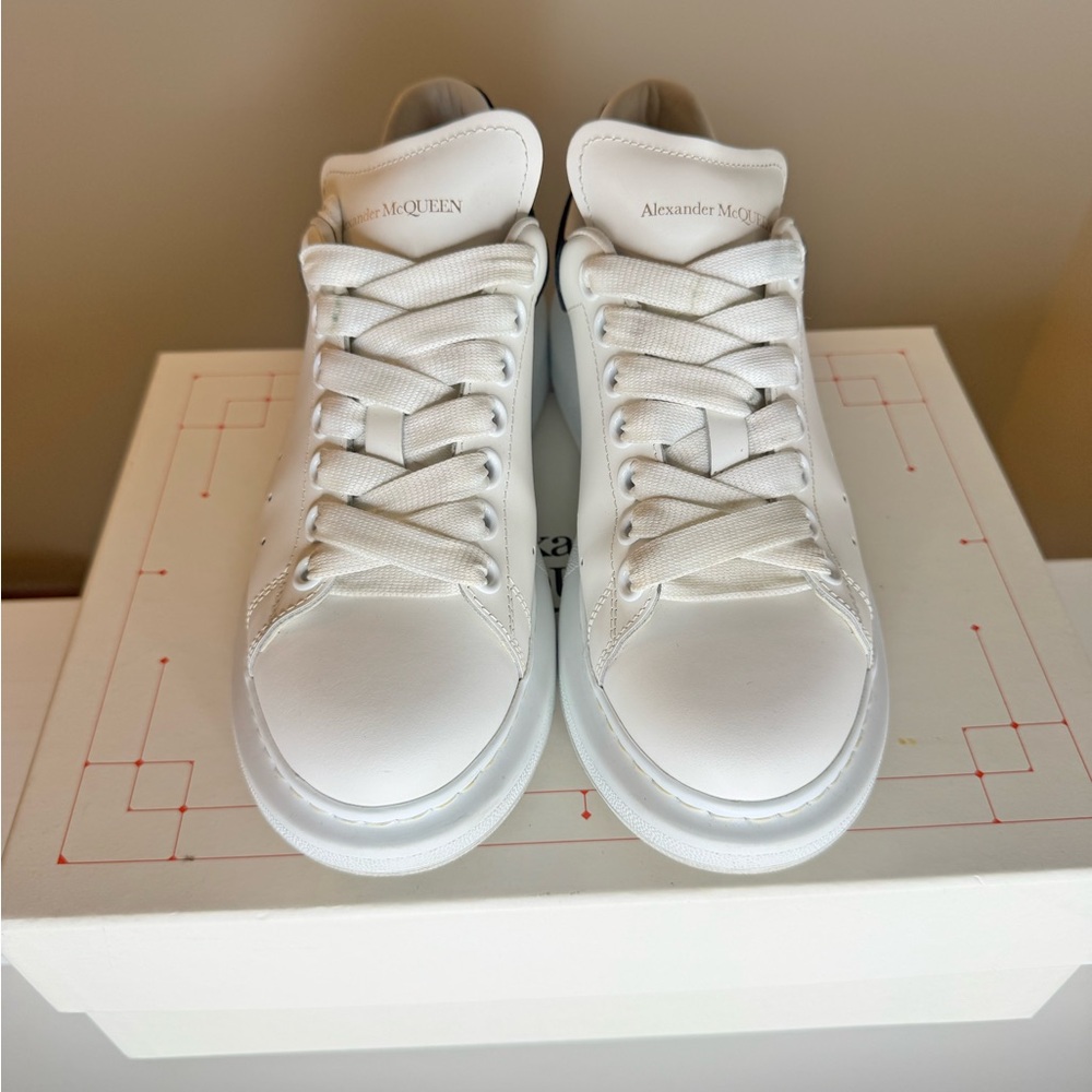 Alexander McQueen White Shoe Box